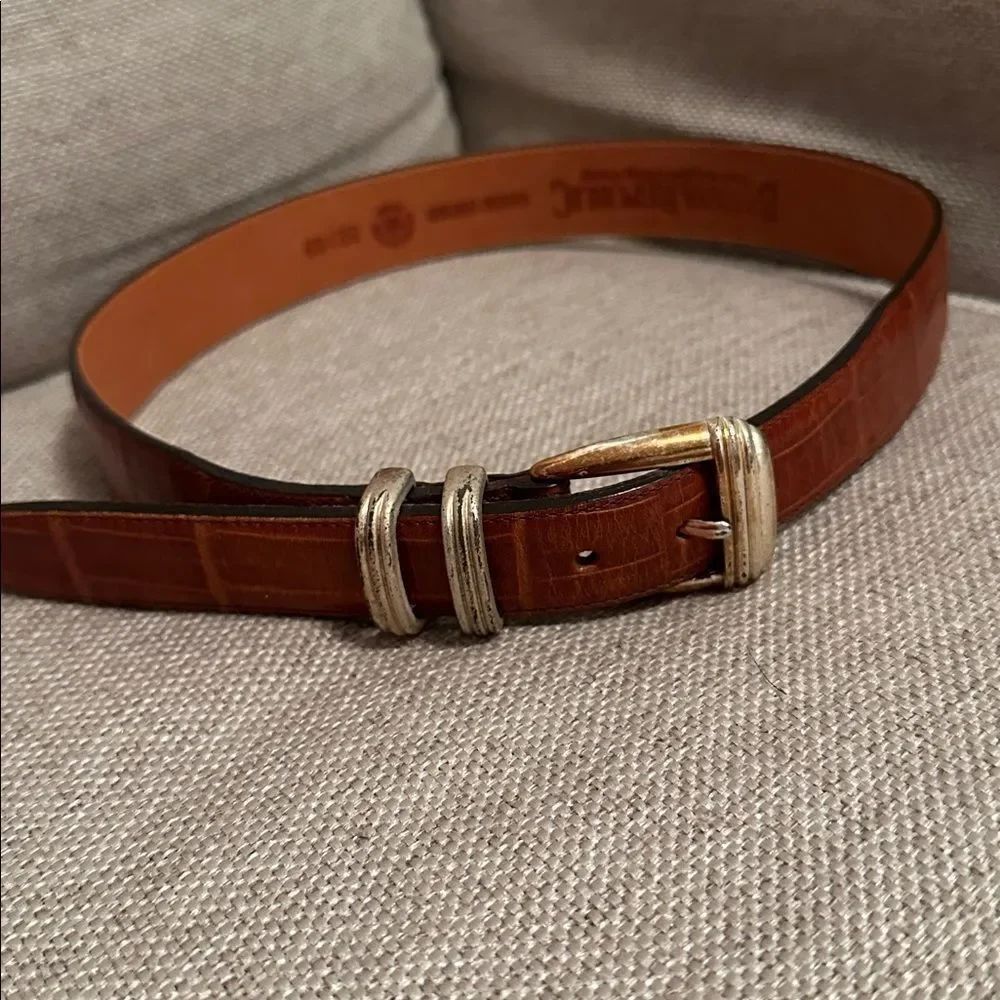RARE vtg Banana Republic Safari & Travel Clothing Company Leather Belt